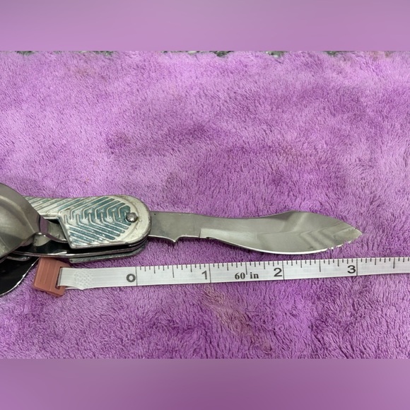 Stainless Steel 3 Piece Utensil Camping Set - Picture 6 of 6